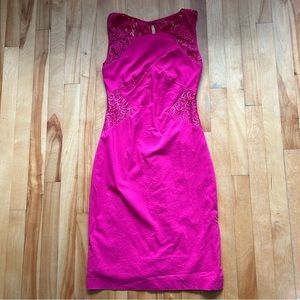 Le Chateau Hot Pink Dress